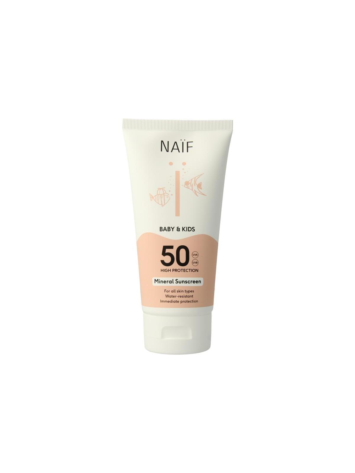 Zon baby & kids creme SPF50
