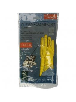 Huishoudhandschoen geel maat XL