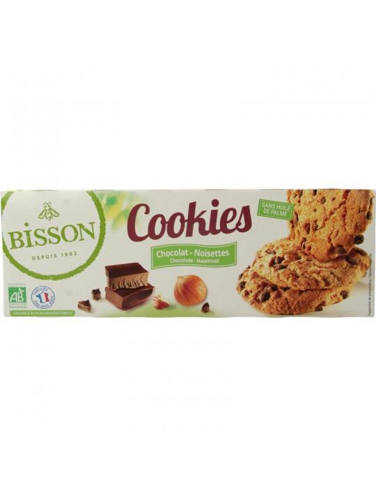 Choco hazelnoot cookies bio