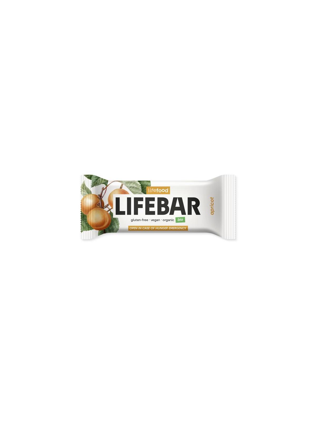 Lifebar abrikoos bio raw