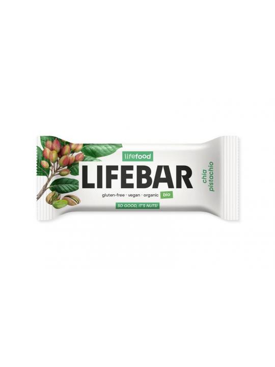 Lifebar chia pistachio bio raw