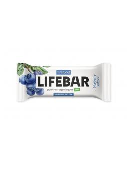 Lifebar blueberry quinoa bio raw