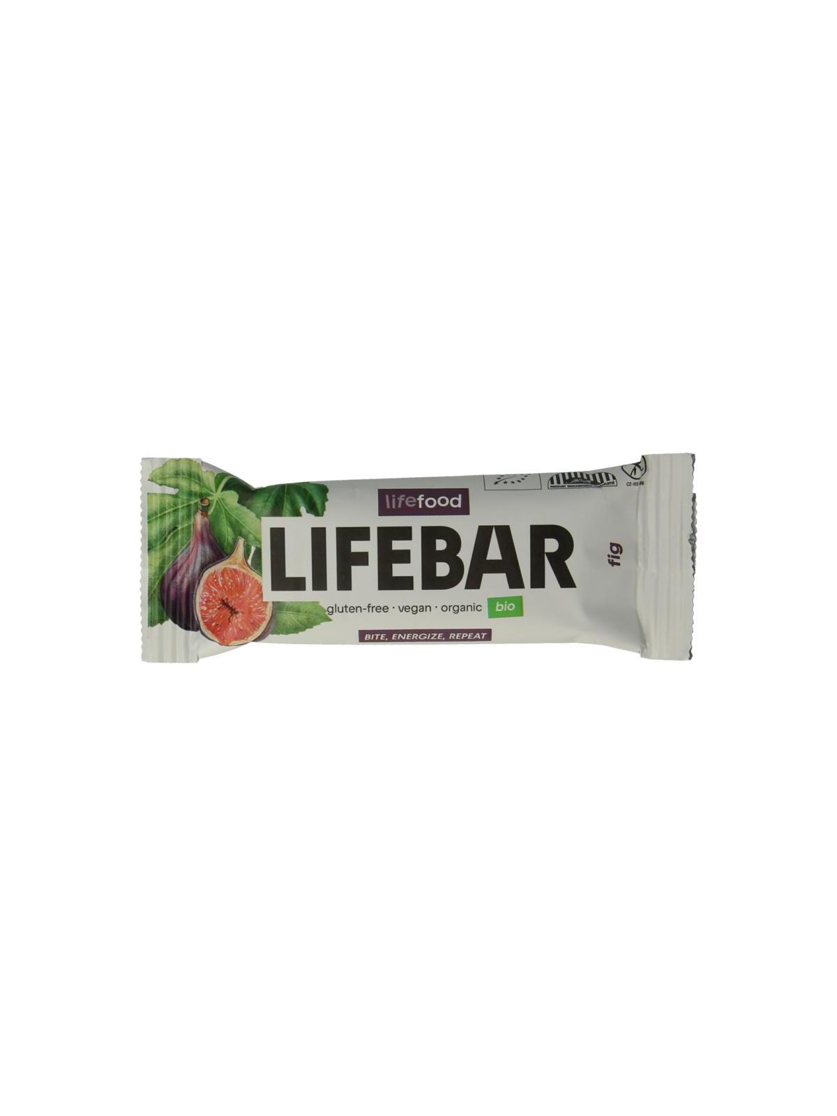 Lifebar energiereep vijg raw en bio