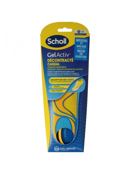 Casual gel activ inlegzolen maat S 35.5-40.5