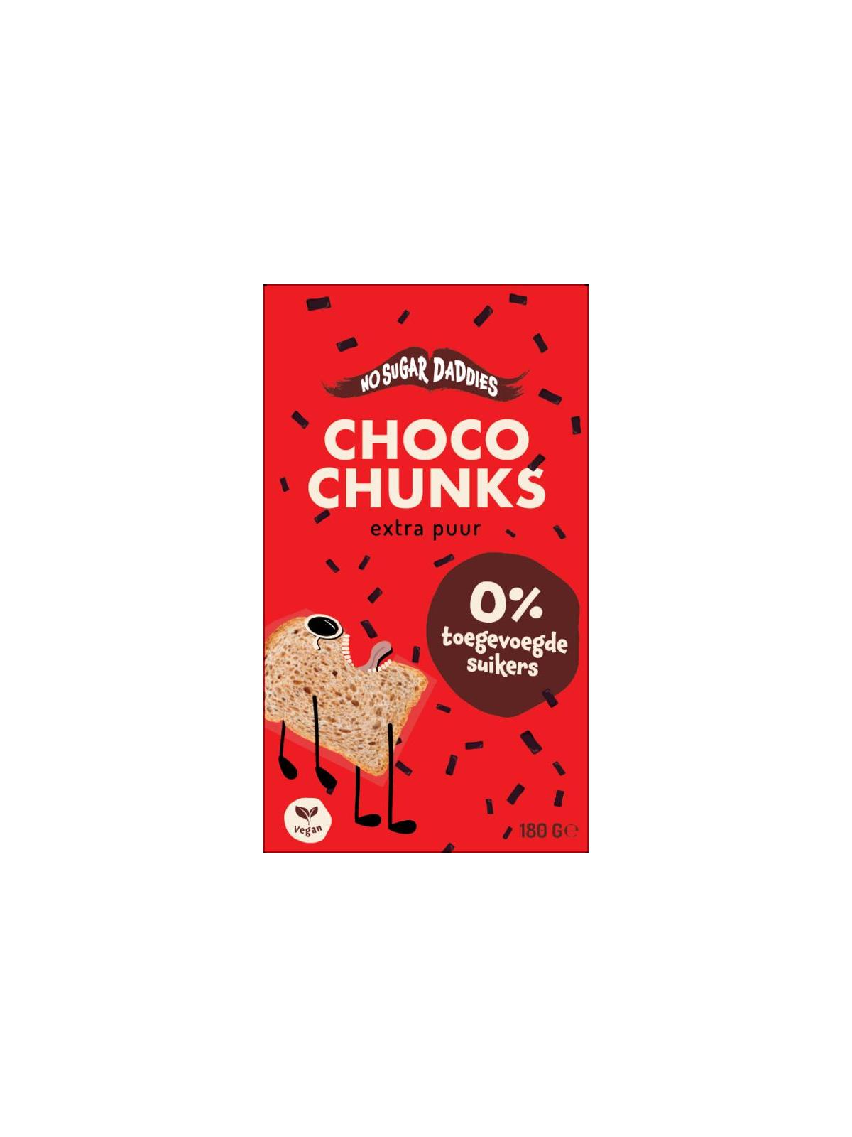 Choco chunks extra puur bio