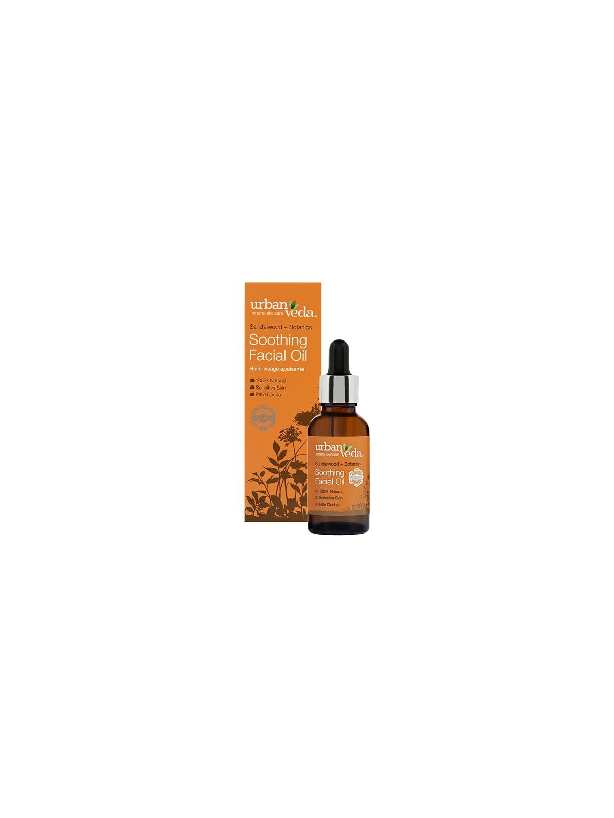 Soothing facial oil