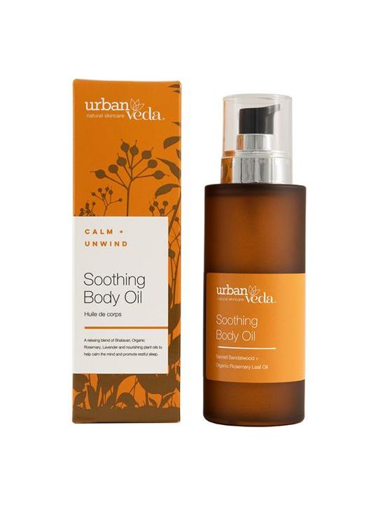 Soothing body oil