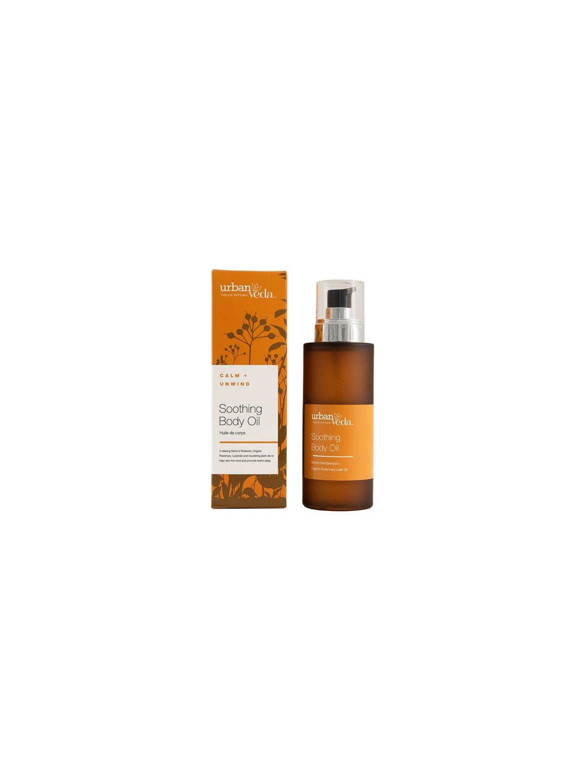 Soothing body oil