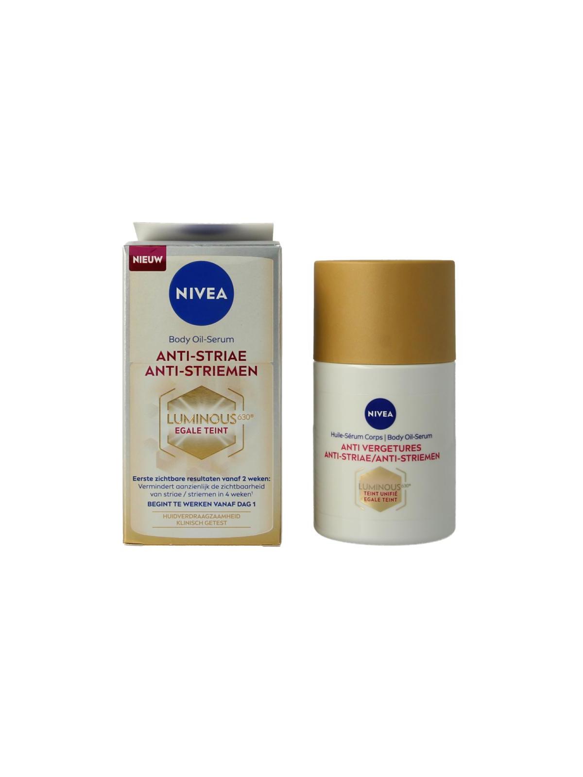 Nivea luminous 630 anti striae lichaam olieserum