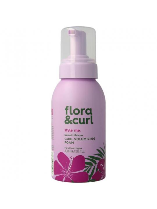 Flora & curl hibiscus volumizing foam