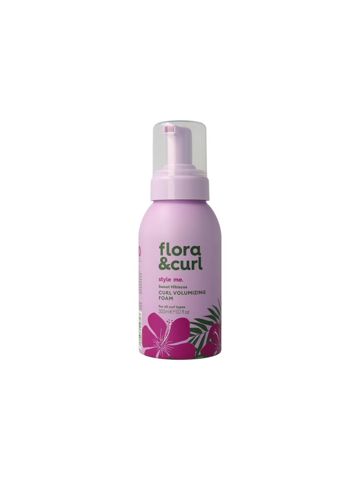 Flora & curl hibiscus volumizing foam