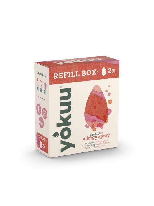 Allergy spray refill parels