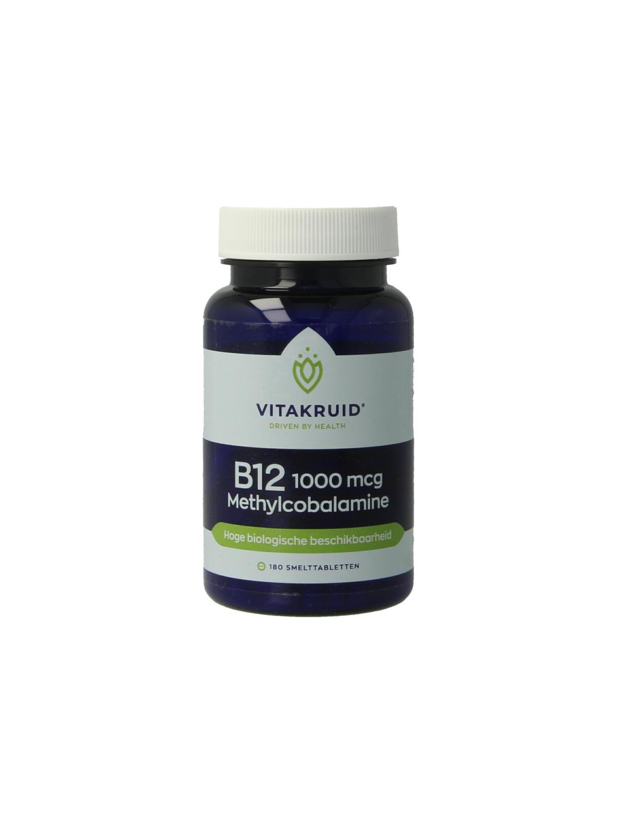 B12 1000 mcg methylcobalamine