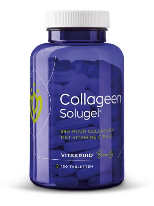 Collageen solugel tabletten met vitamine C en D