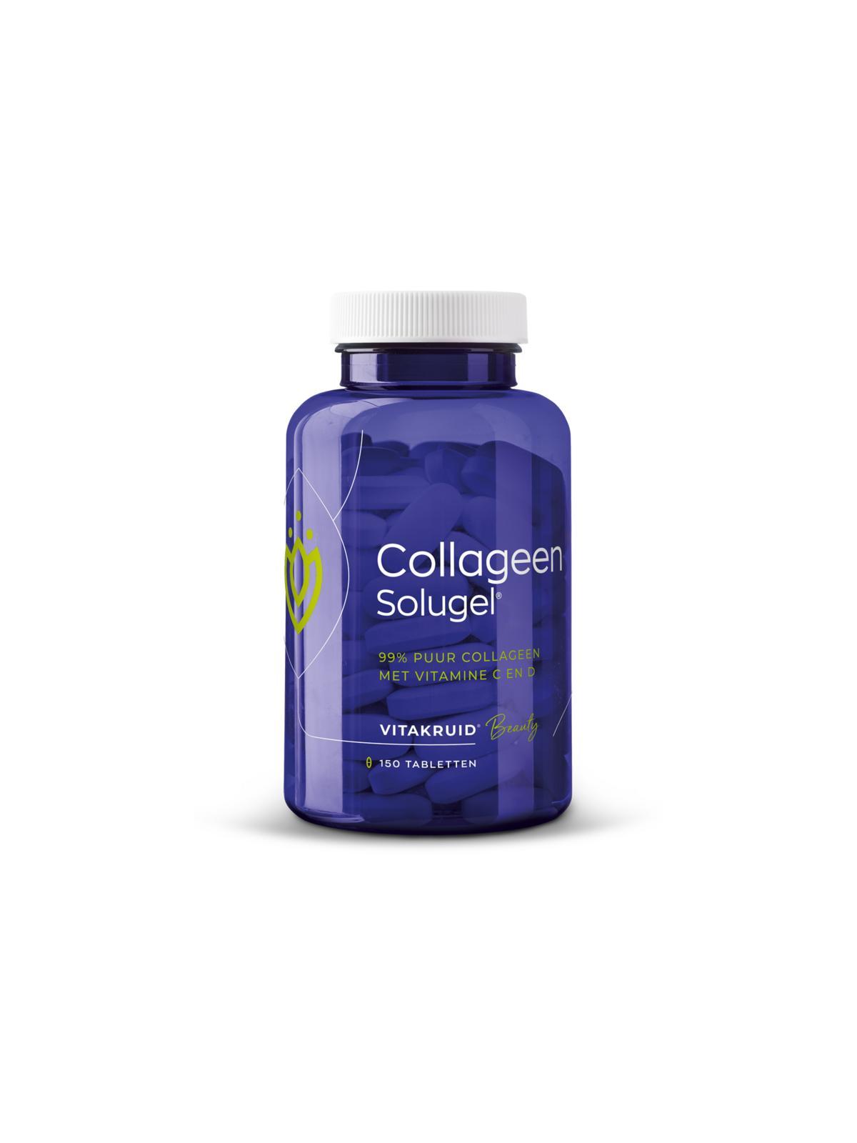 Collageen solugel tabletten met vitamine C en D