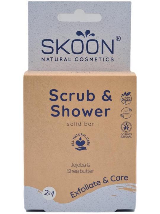 Solid scrub & shower