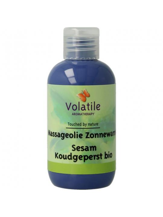 Massageolie sesam zonnewarmte