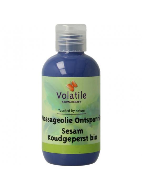 Massageolie sesam ontspanning