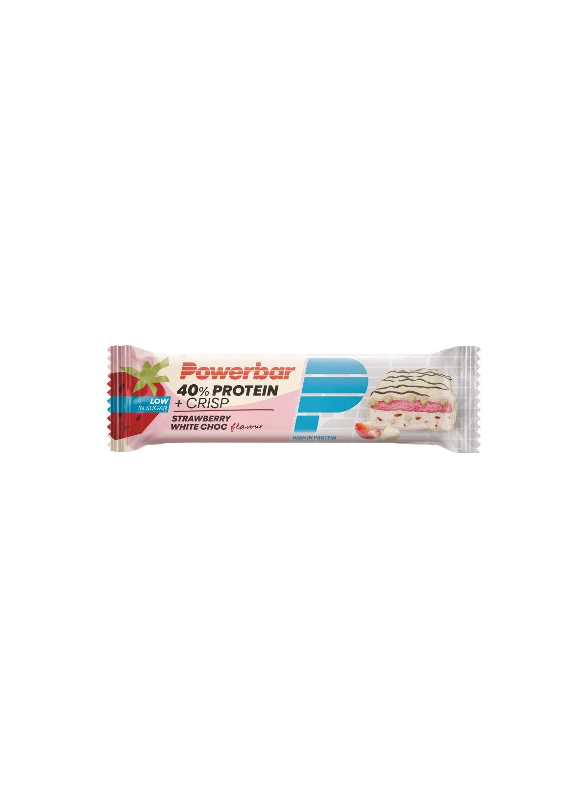 Protein+ bar crisp strawberry & white chocolate