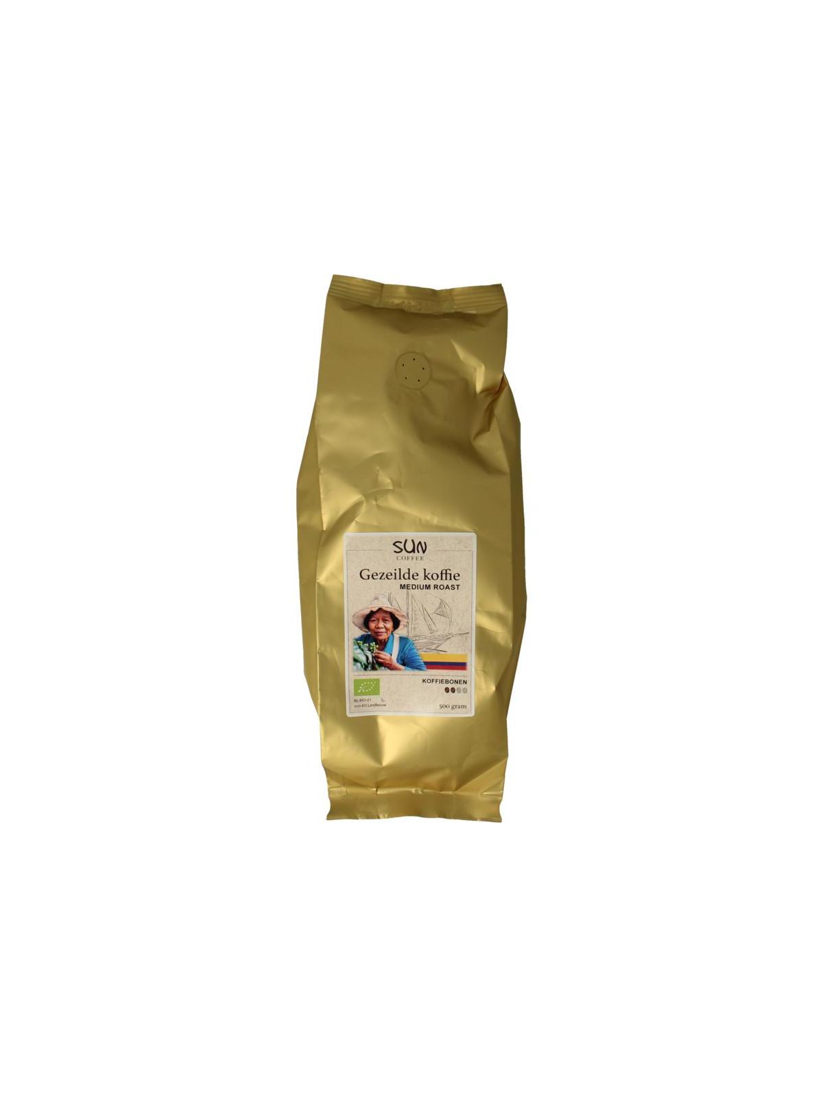 Gezeilde koffiebonen medium roast