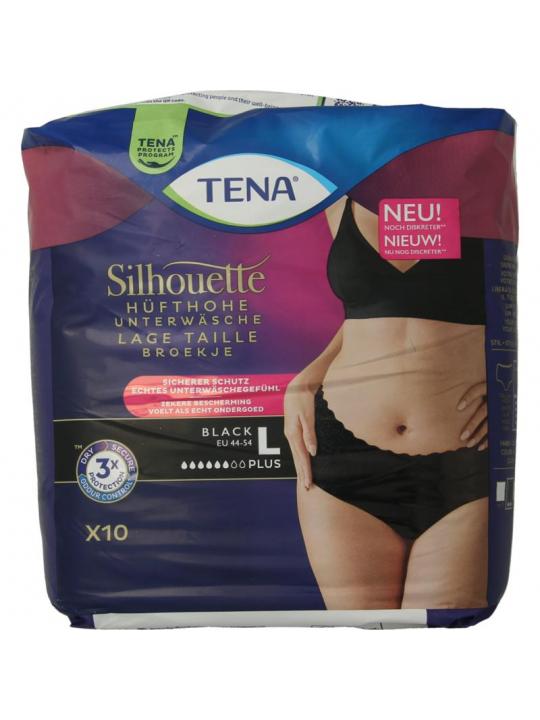 Silhouette plus low waist zwart L