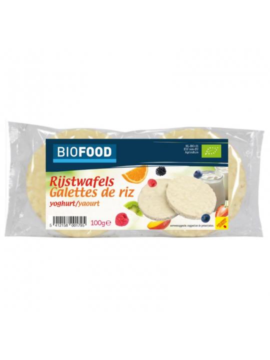 Rijstwafels yoghurt bio