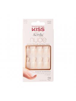 French nude acrylic nails breathtaking