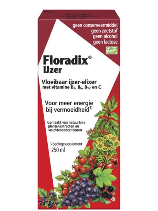 Floradix ijzer elixer