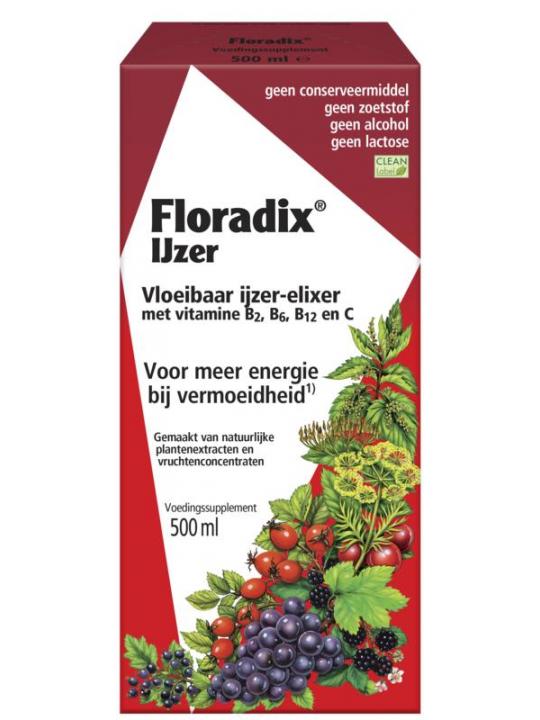 Floradix ijzer elixer