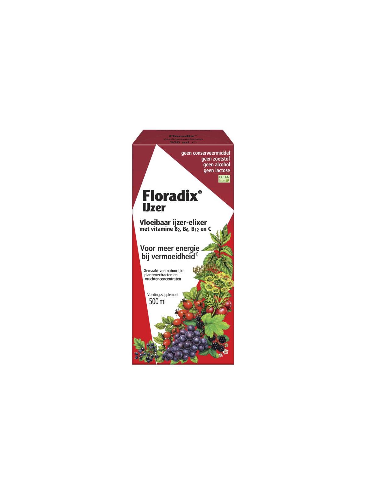 Floradix ijzer elixer