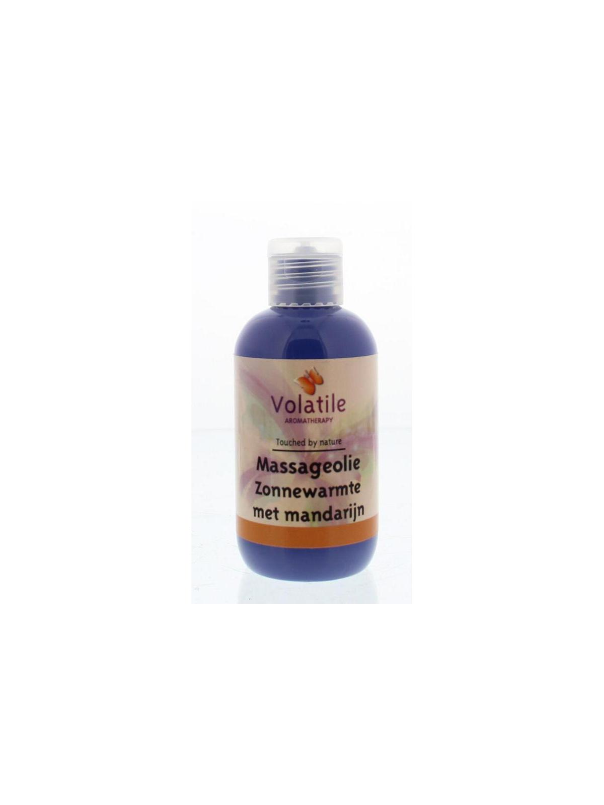 Massageolie zonnewarmte
