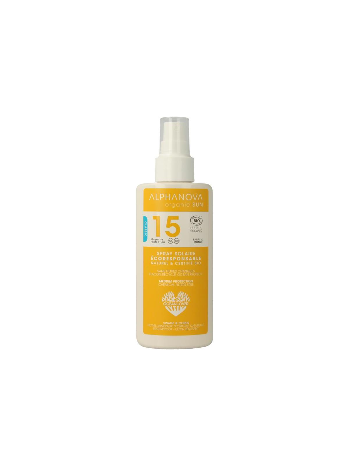 Sun spray vegan SPF15