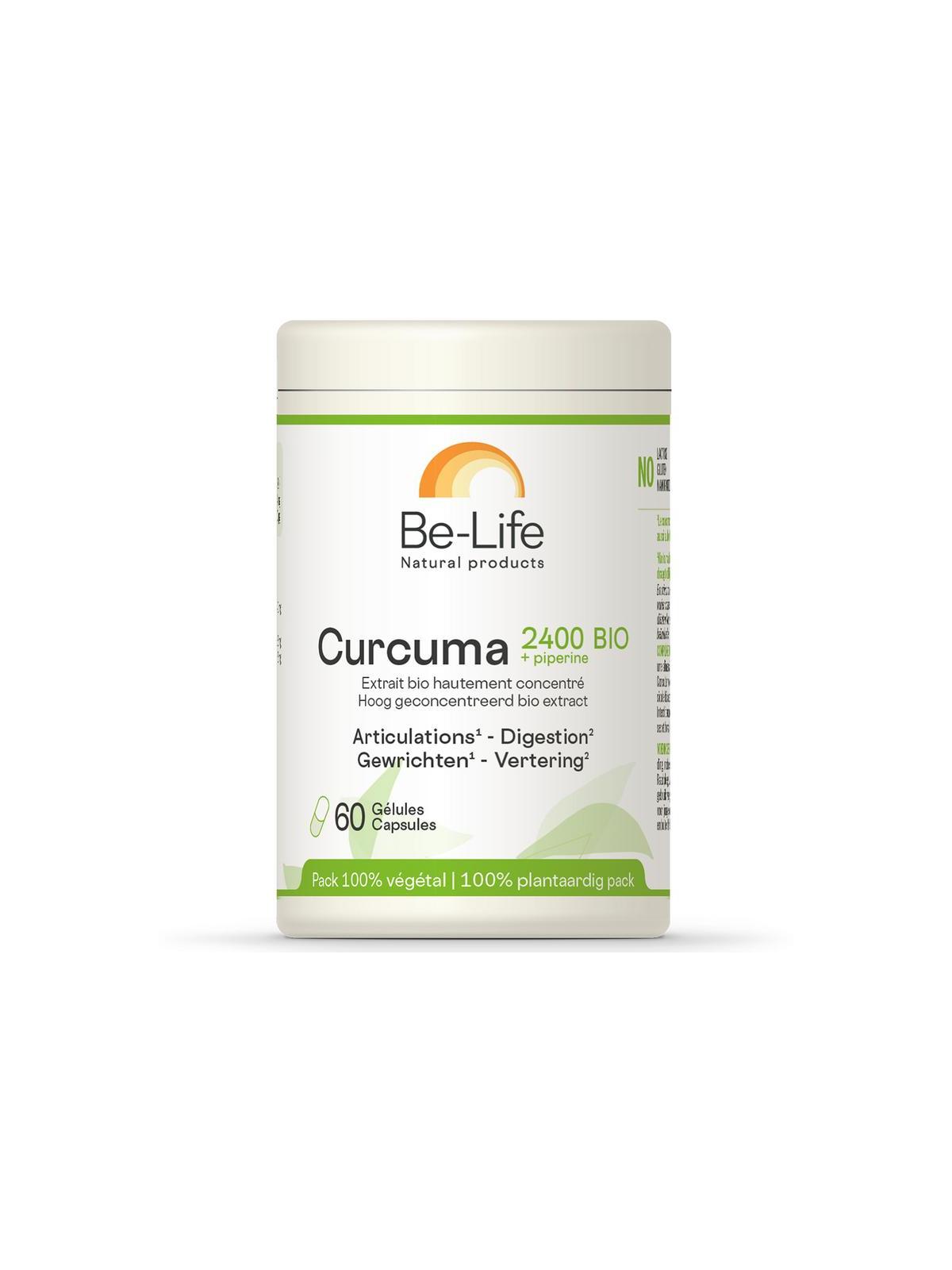 Curcuma 2400 + piperine bio