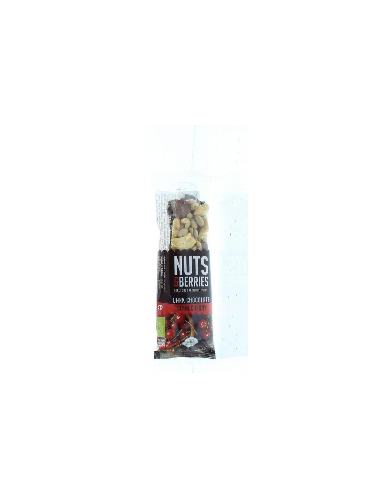 Nuts & berries choco sour cherry bio