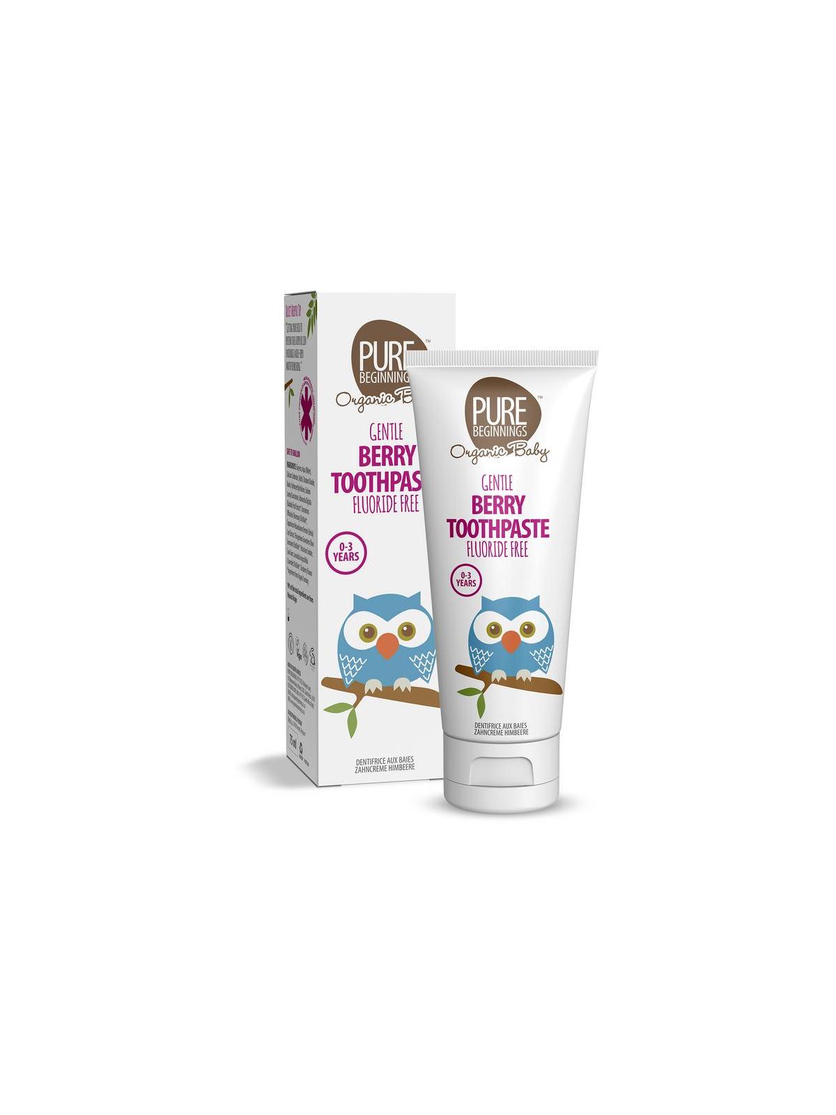 Berry toothpaste with xylitol