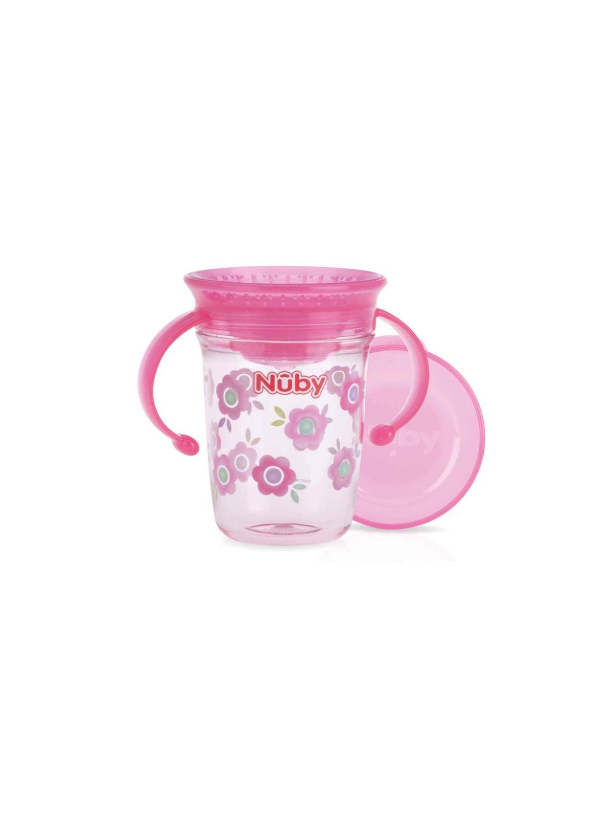 Wonder cup 240ml roze 6+ maanden