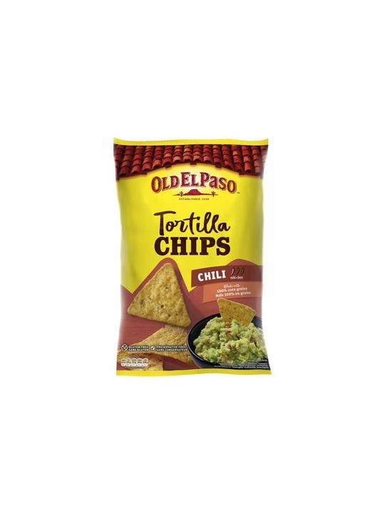 Tortilla chips chili