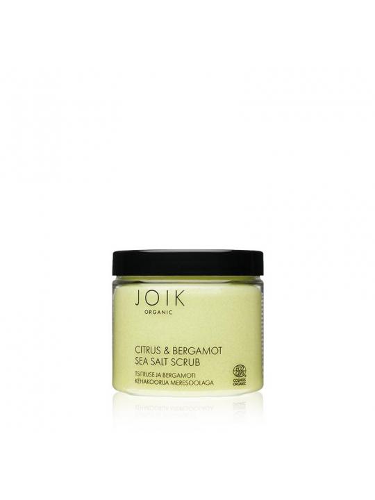 Citrus & bergamot sea salt scrub organic vegan