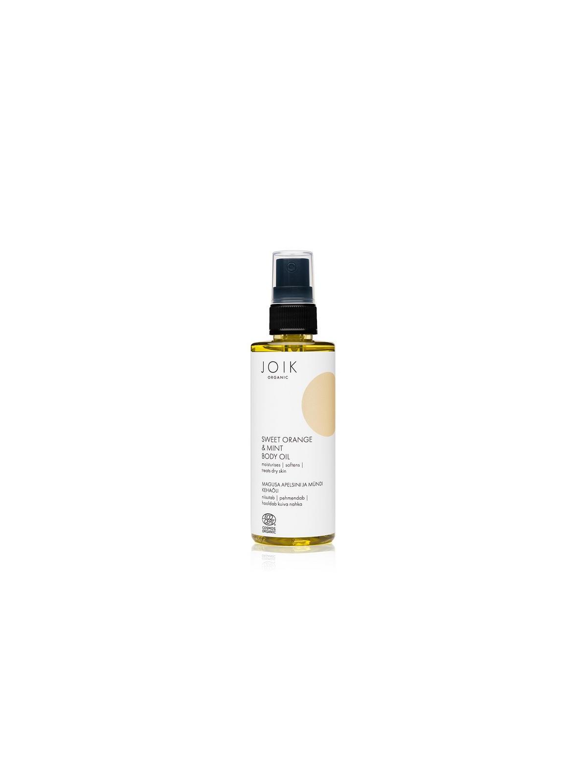 Sweet orange & mint body oil vegan