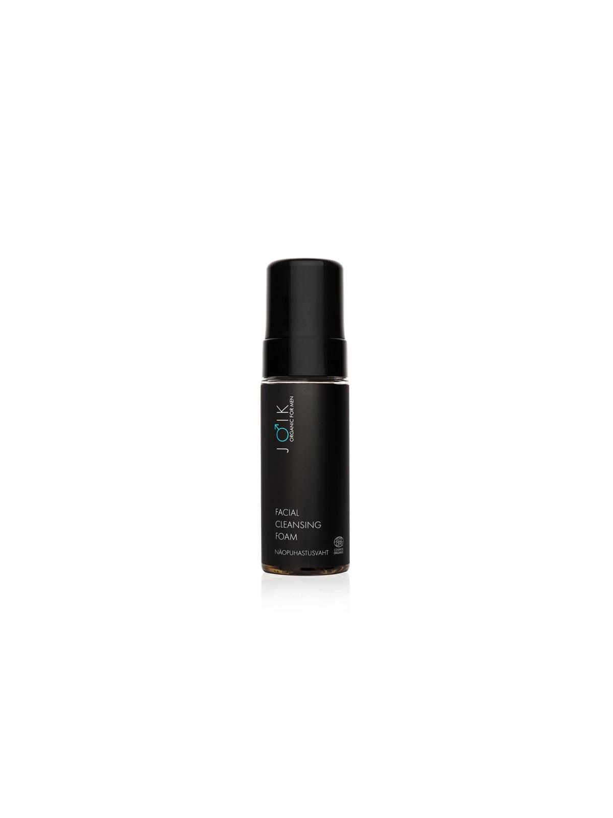 Men facial cleansing foam vegan