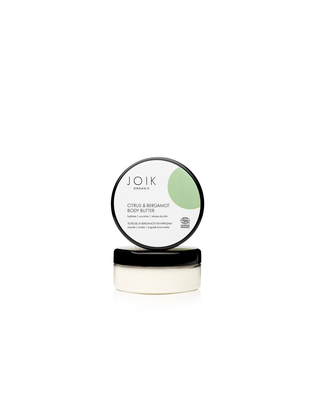 Citrus & bergamot body butter organic vegan