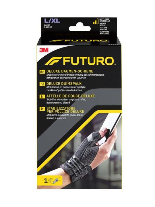 Deluxe duimspalk maat L/XL zwart