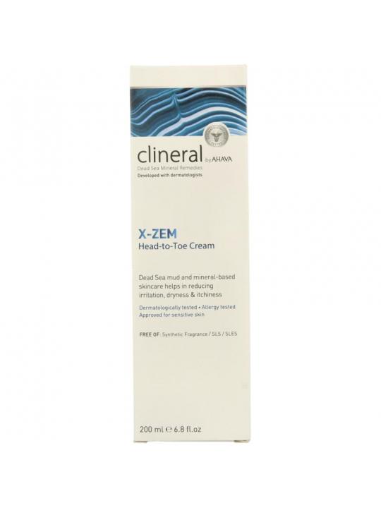 Clineral x-zem head-to-toe cream