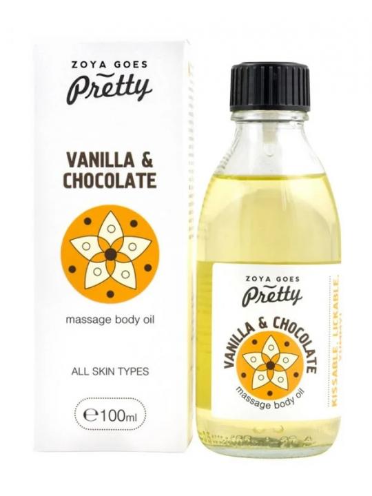 Massage body oil vanilla & chocolate