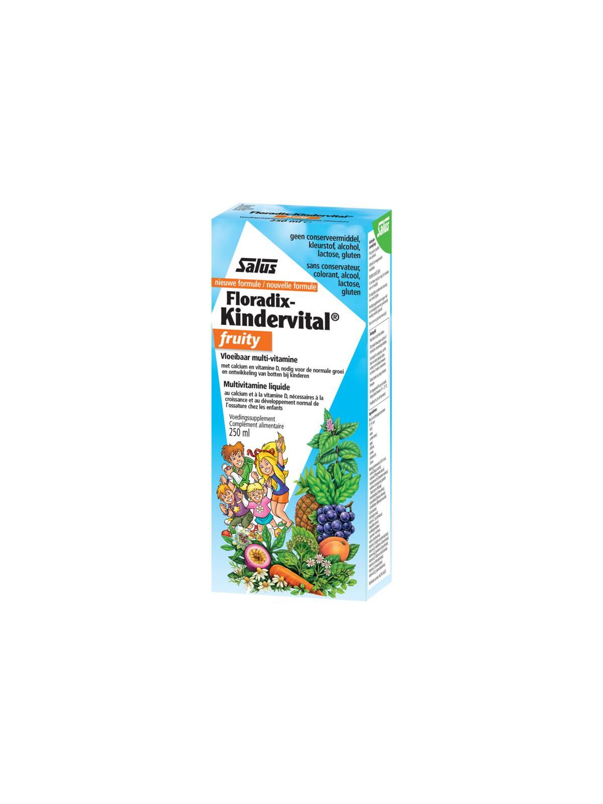 Floradix kindervital fruity glutenvrij