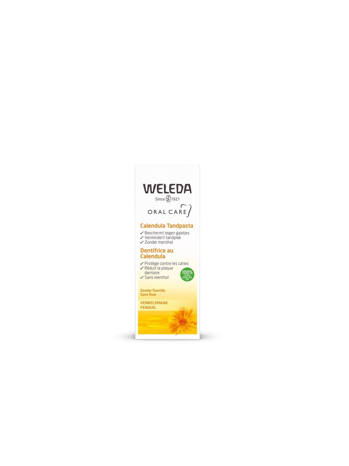 Oral care calendula tandpasta