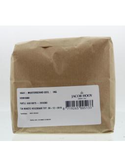 Mosterdzaad geel/wit