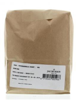 Peperkorrels zwart