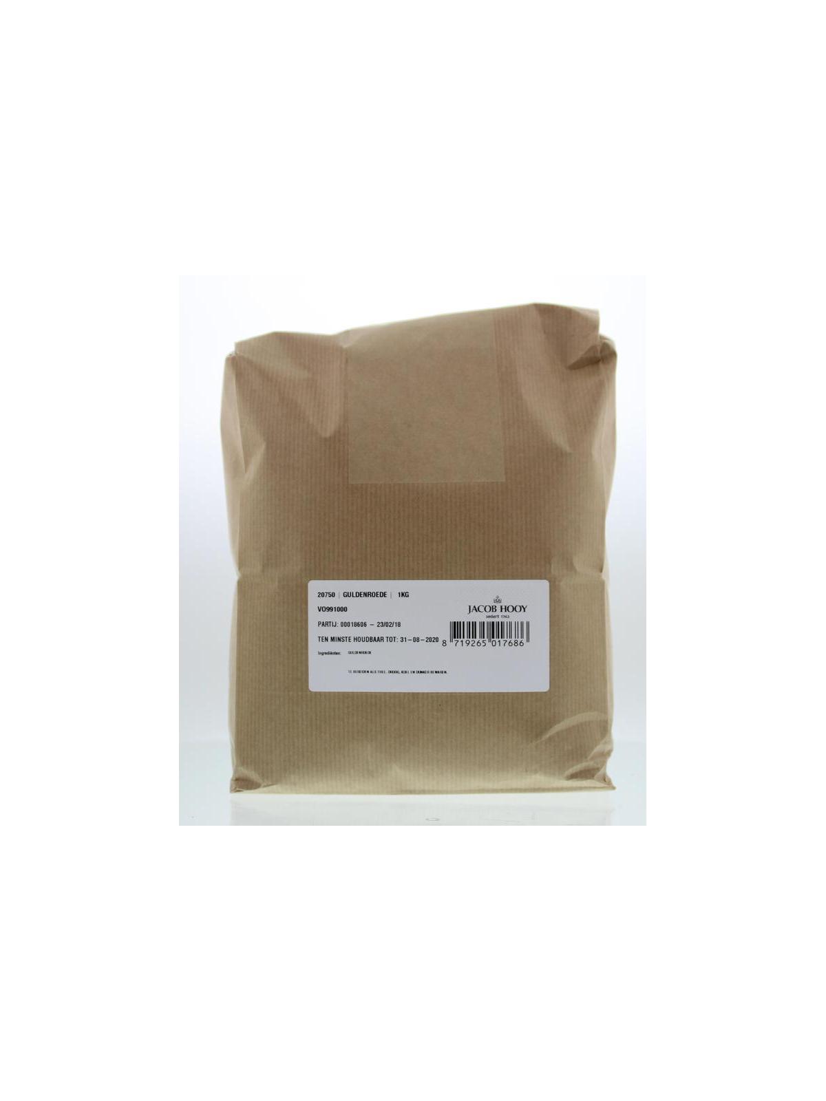 Guldenroede gesneden