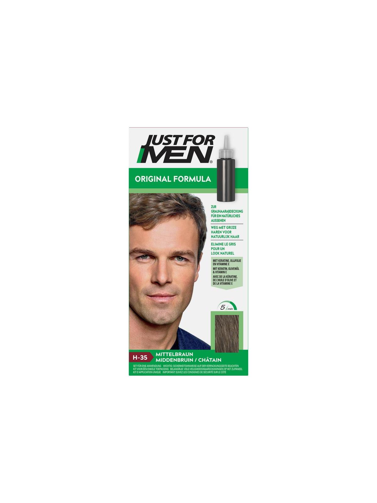 Midden bruin H35 voorheen donker blond 2 x 30ml